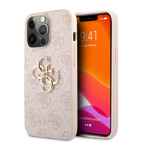 Husa pentru Apple iPhone 13 Pro, Guess, 4G Metal Log