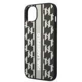 Husa pentru Apple iPhone 14 Plus, Karl Lagerfeld, Monogram Stripe