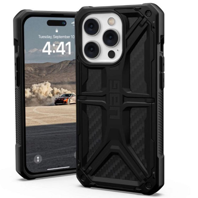 Husa pentru Apple iPhone 14 Pro, Urban Armor Gear, Monarch Carbon