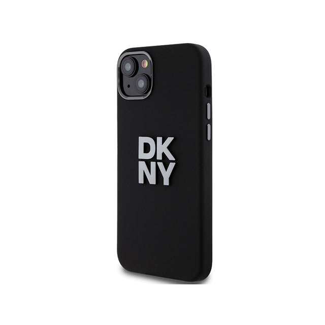 Husa pentru Apple iPhone 15 Plus, DKNY, Liquid Silicone Metal Logo