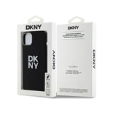 Husa pentru Apple iPhone 15 Plus, DKNY, Liquid Silicone Metal Logo