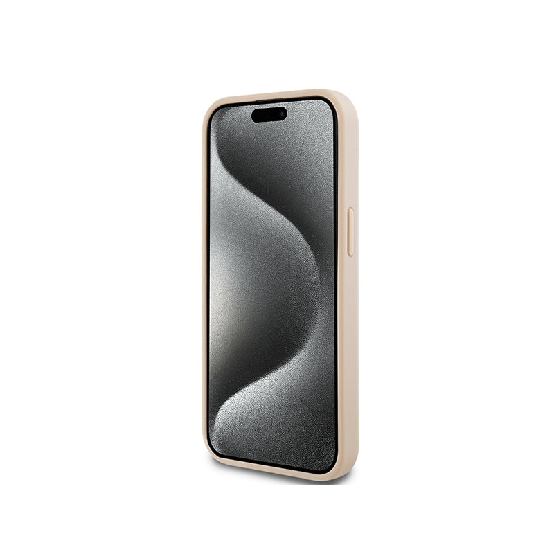 Husa pentru Apple iPhone 15 Plus, DKNY, Mono Stripe &amp; Metal Log