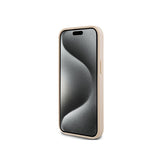 Husa pentru Apple iPhone 15 Plus, DKNY, Mono Stripe &amp; Metal Log