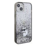 Husa pentru Apple iPhone 15 Plus, Karl Lagerfeld, Liquid Glitter Chou