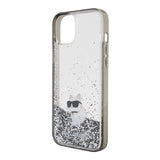 Husa pentru Apple iPhone 15 Plus, Karl Lagerfeld, Liquid Glitter Chou
