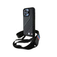 Husa pentru Apple iPhone 15 Pro, BMW, M Edition Carbon Stripe &amp; Strap - Neagra - NotebookGsm