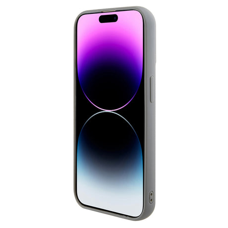 Husa pentru Apple iPhone 15 Pro Max, Guess, Sequin Script Metal - Argintie - NotebookGsm