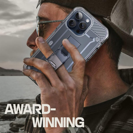 Husa pentru Apple iPhone 15 Pro, Supcase, Unicorn Beetle Pro - Transparenta - NotebookGsm