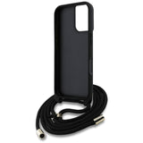 Husa pentru Apple iPhone 16, Guess, 4G CBDY Big Logo with Cord Strap