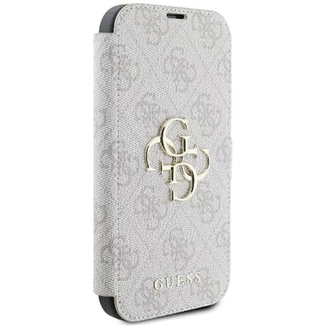 Husa pentru Apple iPhone 16 Plus, Guess, 4G Book - Roz - NotebookGsm