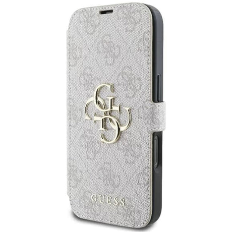 Husa pentru Apple iPhone 16 Plus, Guess, 4G Book - Roz - NotebookGsm