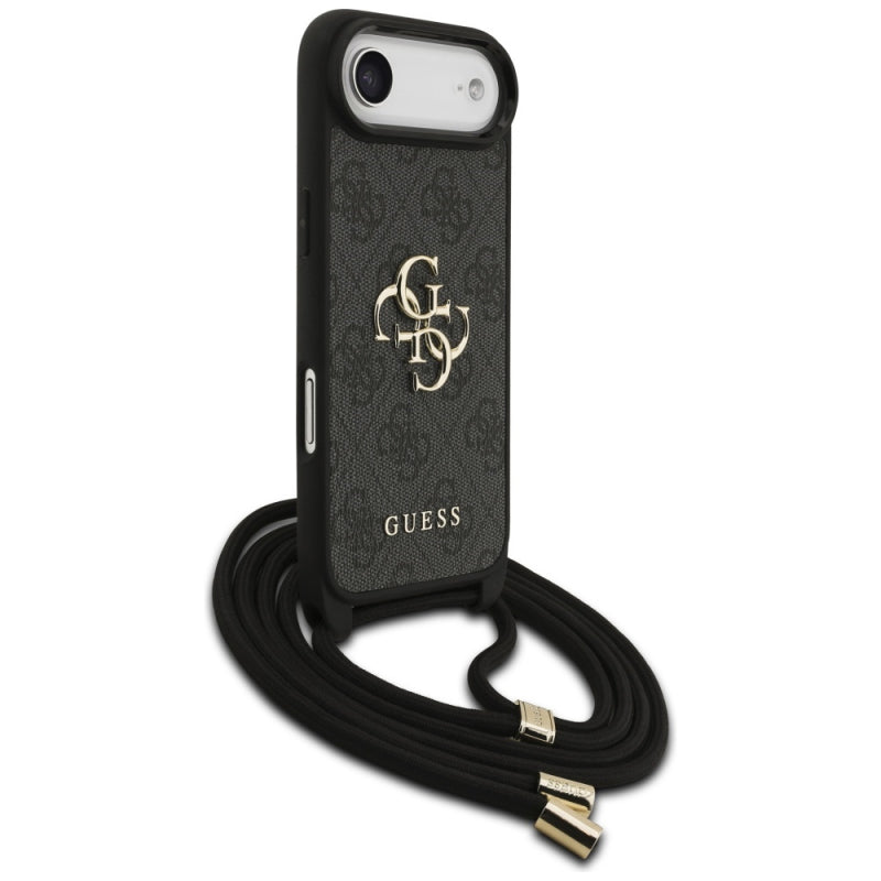 Husa pentru Apple iPhone 17 Air, Guess, Crossbody Cord 4G Big Lo
