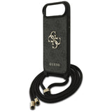 Husa pentru Apple iPhone 17 Air, Guess, Crossbody Cord 4G Big Lo