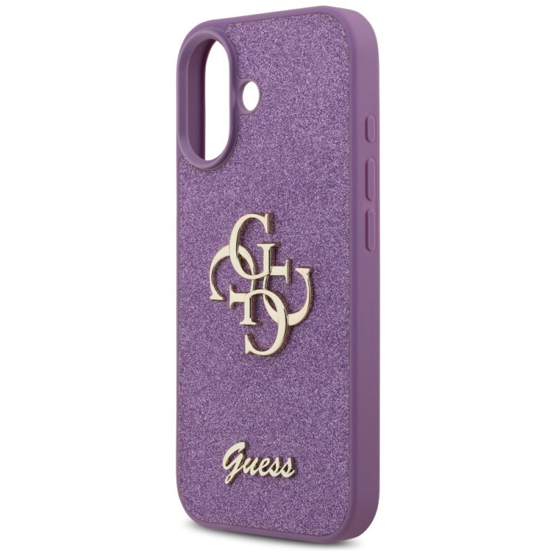 Husa pentru Apple iPhone 17, Guess, Fixed Glitter Big 4G