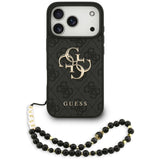 Husa pentru Apple iPhone 17 Pro, Guess, 4G Classic Logo with Strap