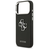 Husa pentru Apple iPhone 17 Pro, Guess, 4G Grained Big and Classic Logo
