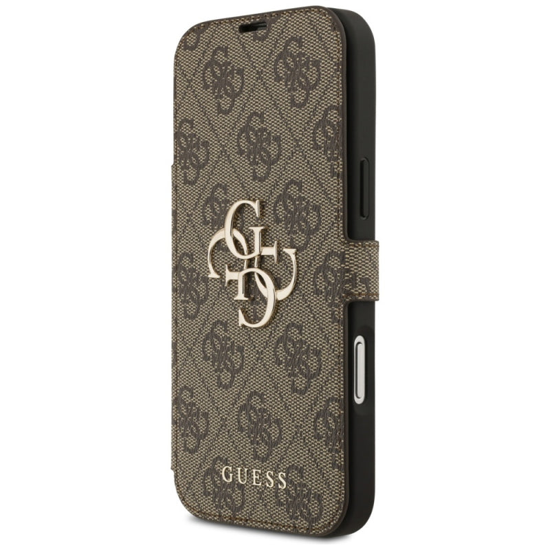 Husa pentru Apple iPhone 17 Pro Max, Guess, 4G Metal Log