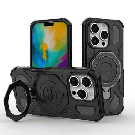 Husa pentru Apple iPhone 17 Pro, Techsuit, Carbon Shield Pro