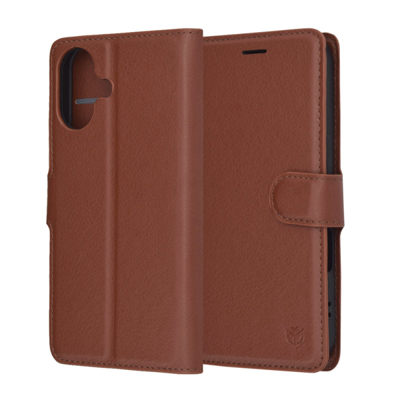 Husa pentru Apple iPhone 17, Techsuit, Leather Foli