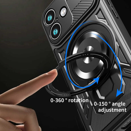 Husa pentru Apple iPhone 17, Techsuit, RuggedCam - Mov - NotebookGsm