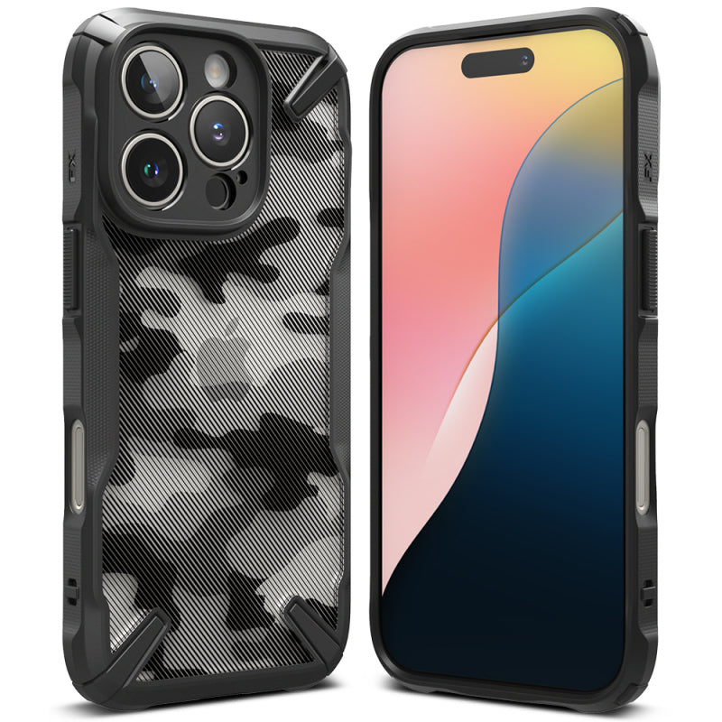 Husa pentru Apple iPhone 16 Pro Max, Ringke, Fusion X Camo