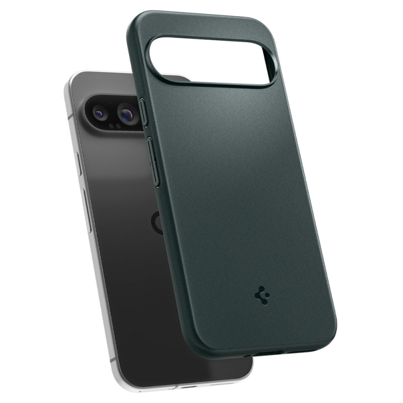 Husa pentru Google Pixel 9 Pro XL, Spigen, Thin Fit, Verde ACS07733