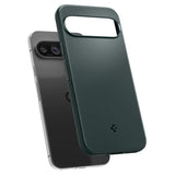 Husa pentru Google Pixel 9 Pro XL, Spigen, Thin Fit, Verde ACS07733