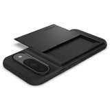 Husa pentru Google Pixel 9 / 9 Pro, Spigen, Slim Armor CS, Neagra ACS07695