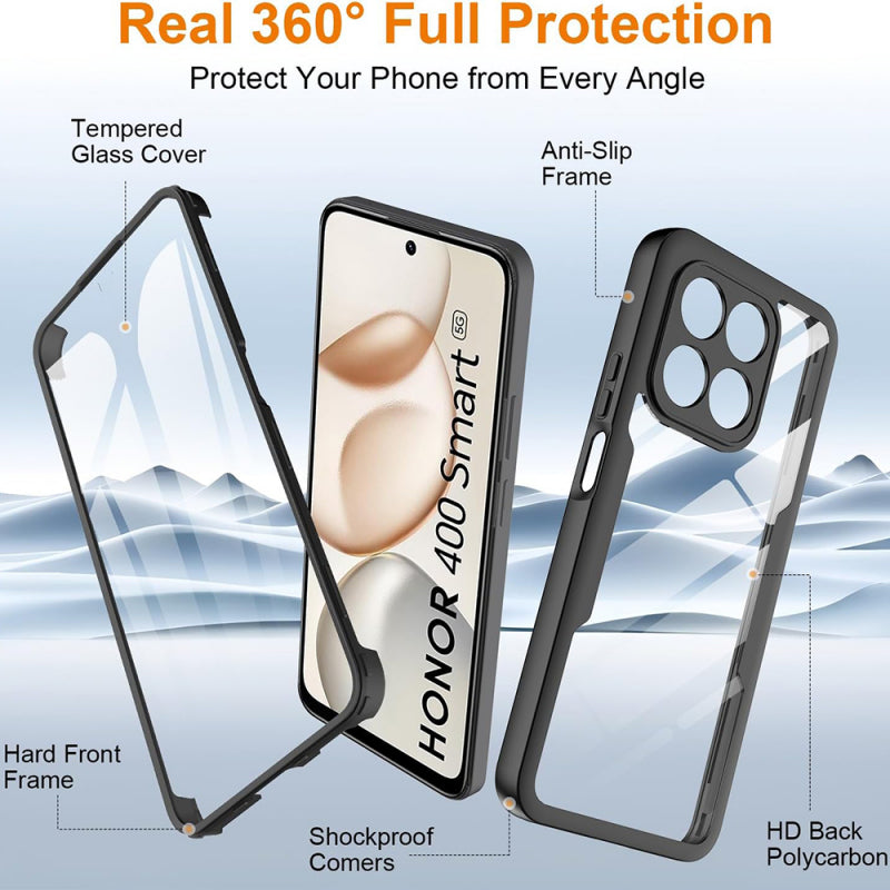 Husa pentru Honor 400 Smart 4G / X7d 4G / 400 Smart 5G, Techsuit, ColorVerse 360