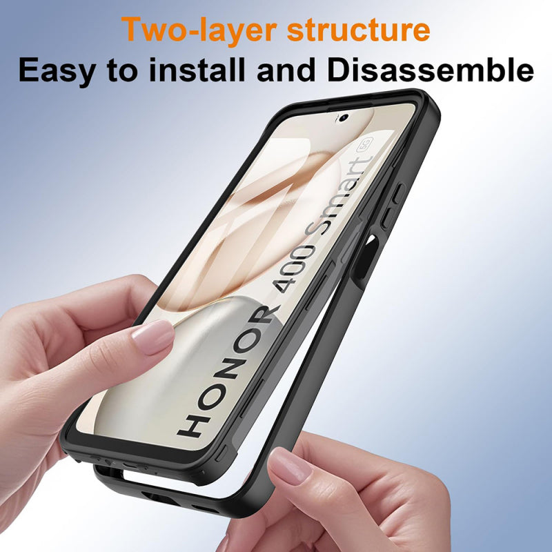 Husa pentru Honor 400 Smart 4G / X7d 4G / 400 Smart 5G, Techsuit, ColorVerse 360