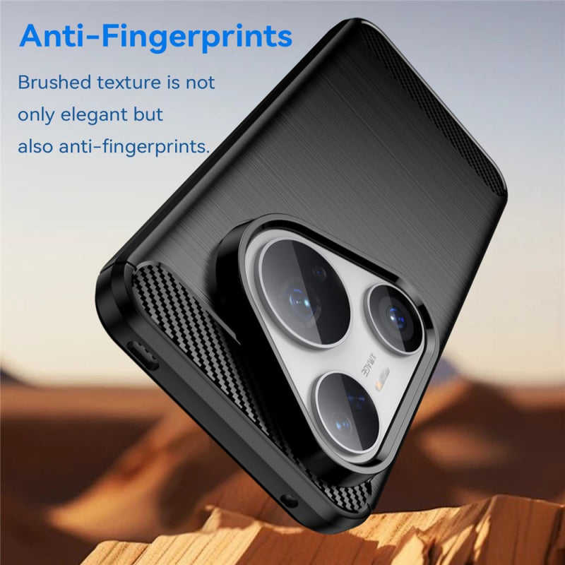 Husa pentru Huawei Pura 80 Pro / Pura 80 Ultra, Techsuit, Carbon
