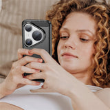 Husa pentru Huawei Pura 80 Pro / Pura 80 Ultra, Techsuit, Carbon