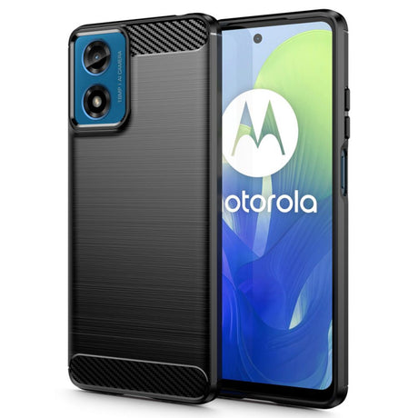 Husa pentru Motorola Moto G24 Power / G04 / G24, Tech-Protect, Carbon