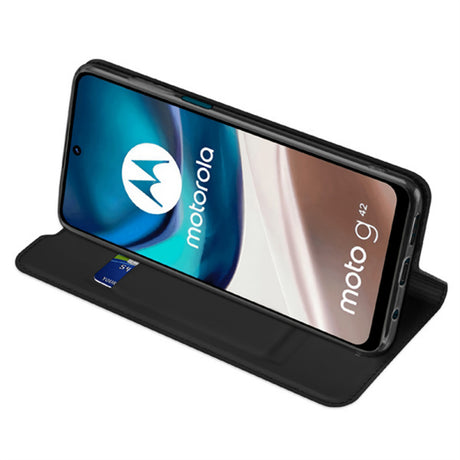 Husa pentru Motorola Moto G42, DUX DUCIS, Skin Pro - Neagra - NotebookGsm