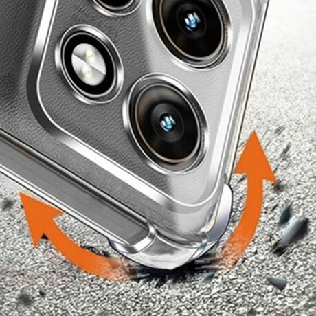 Husa pentru Motorola Moto G86 Power, Techsuit, Shockproof Cl - Transparenta - NotebookGsm