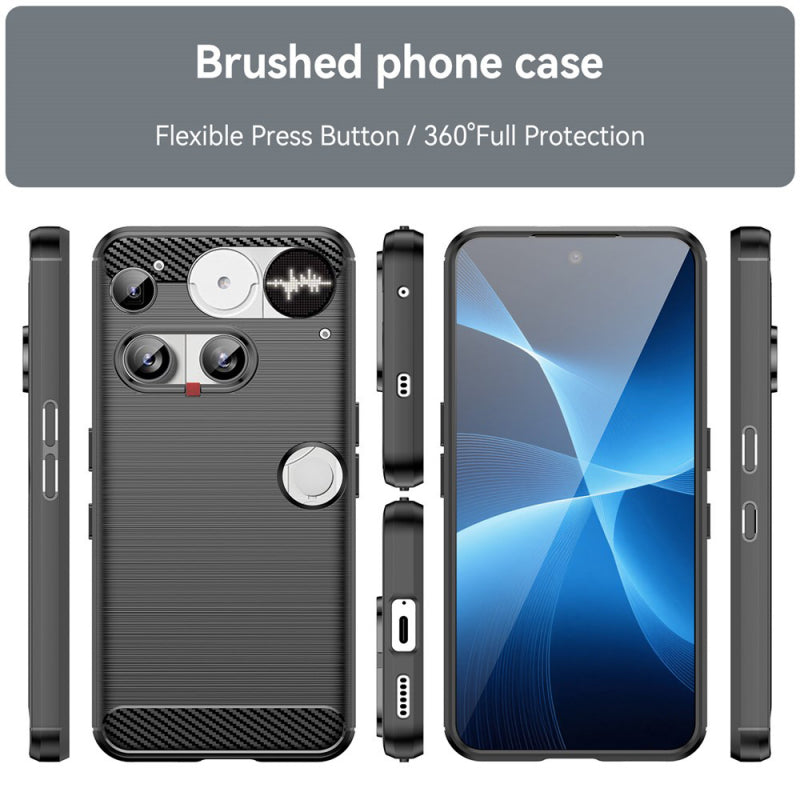Husa pentru Nothing Phone (3), Techsuit, Carbon