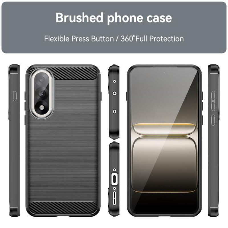 Husa pentru OnePlus Nord 5, Techsuit, Carbon