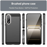 Husa pentru OnePlus Nord 5, Techsuit, Carbon