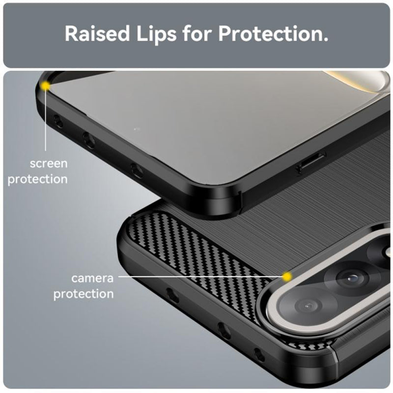 Husa pentru OnePlus Nord 5, Techsuit, Carbon