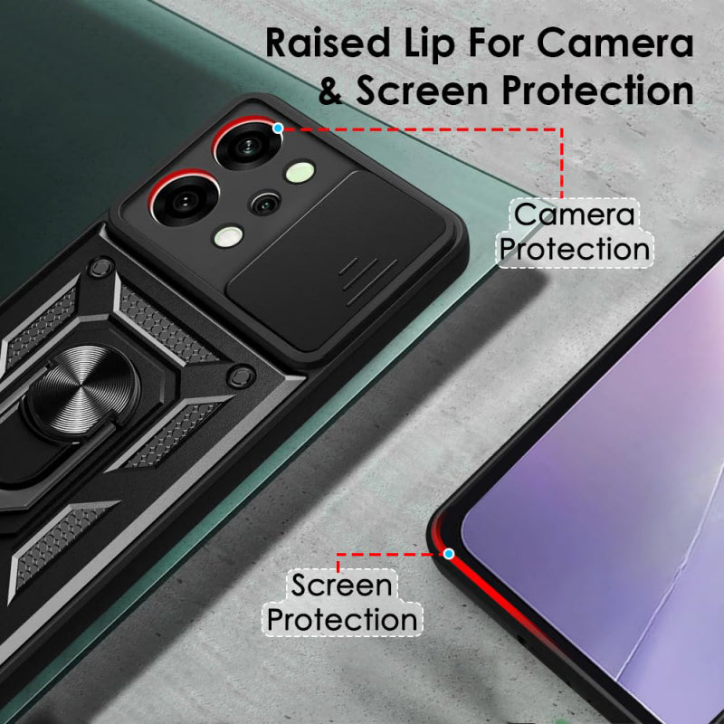 Husa pentru Oppo Reno14, Techsuit, CamShield
