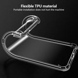 Husa pentru Oppo Reno14, Techsuit, Shockproof Clear, Transparenta