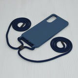 Husa pentru Oppo Reno8 T, Techsuit, Crossbody Lanyard, Albastra