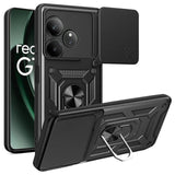 Husa pentru Realme GT 6T / GT 6, Techsuit, CamShield, Neagra