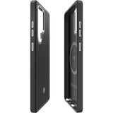 Husa pentru Samsung Galaxy S25 Ultra S938, Spigen Enzo Aramid Magnet, Neagra GP-FPS938PGABW
