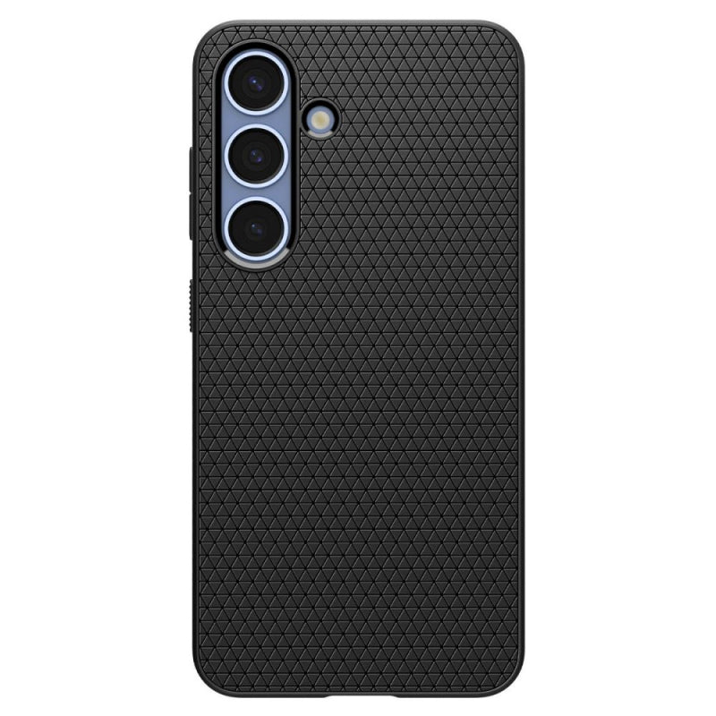 Husa pentru Samsung Galaxy S25 S931, Spigen, Liquid Air, Neagra ACS09000