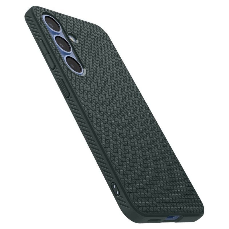 Husa pentru Samsung Galaxy S25 S931, Spigen, Liquid Air, Verde ACS09001