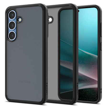 Husa pentru Samsung Galaxy S25 S931, Spigen, Ultra Hybrid, Neagra ACS09007