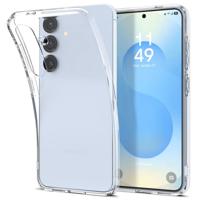Husa pentru Samsung Galaxy S25 S931, Spigen, Liquid Crystal, Transparenta ACS08995