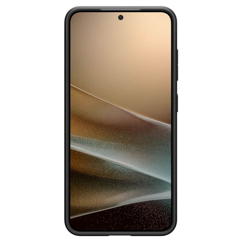 Husa pentru Samsung Galaxy S25 S931, Spigen, Liquid Air, Neagra ACS09000