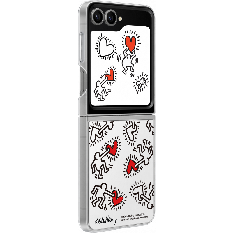 Husa pentru Samsung Galaxy Z Flip6 F741, FlipSuit Case, Alba EF-ZF741CWEGWW